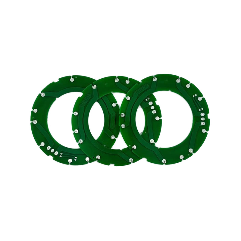 Placă de circuite verde fără plumb cu două straturi